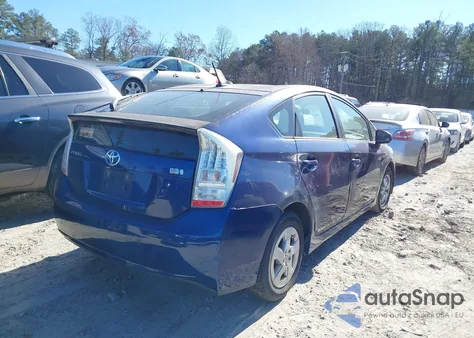 2010 Toyota Prius Ii из США, поврежденный, VIN JTDKN3DU2A5204800